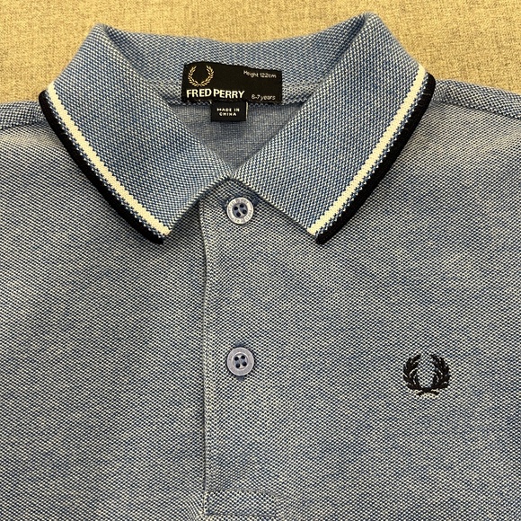 Fred Perry Kids Polo Shirt - Picture 1 of 5